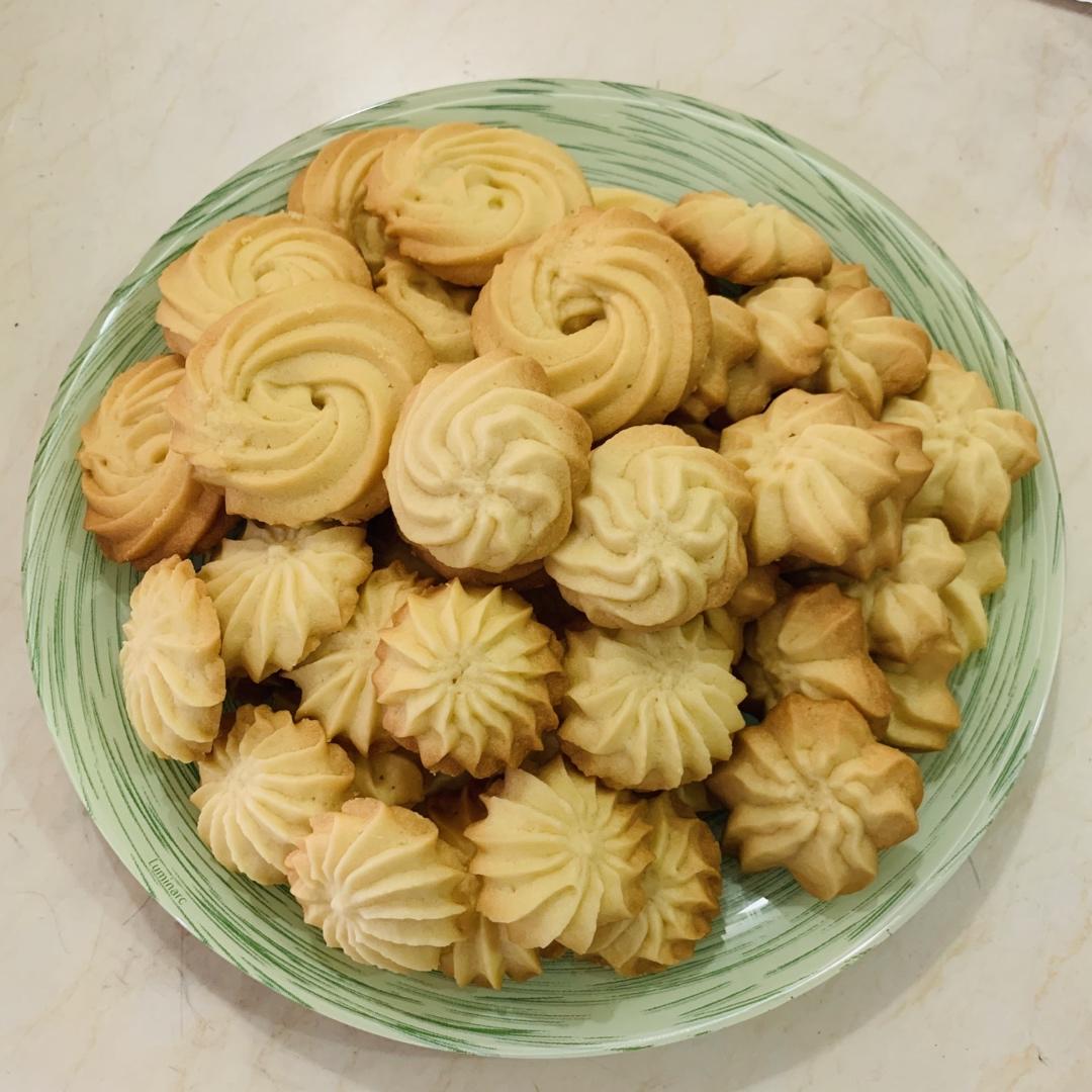 零失败花纹超级立体的黄油曲奇