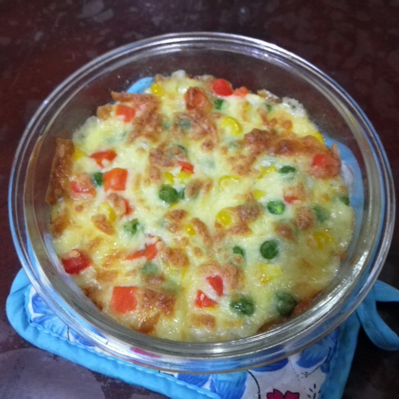 奶酪什蔬焗土豆泥