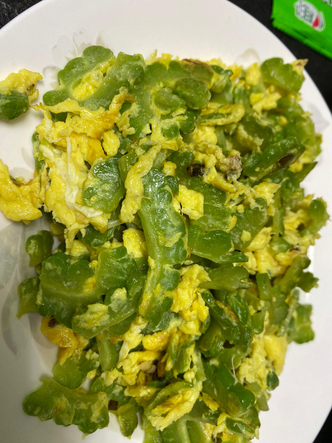 苦瓜炒蛋（清火菜）