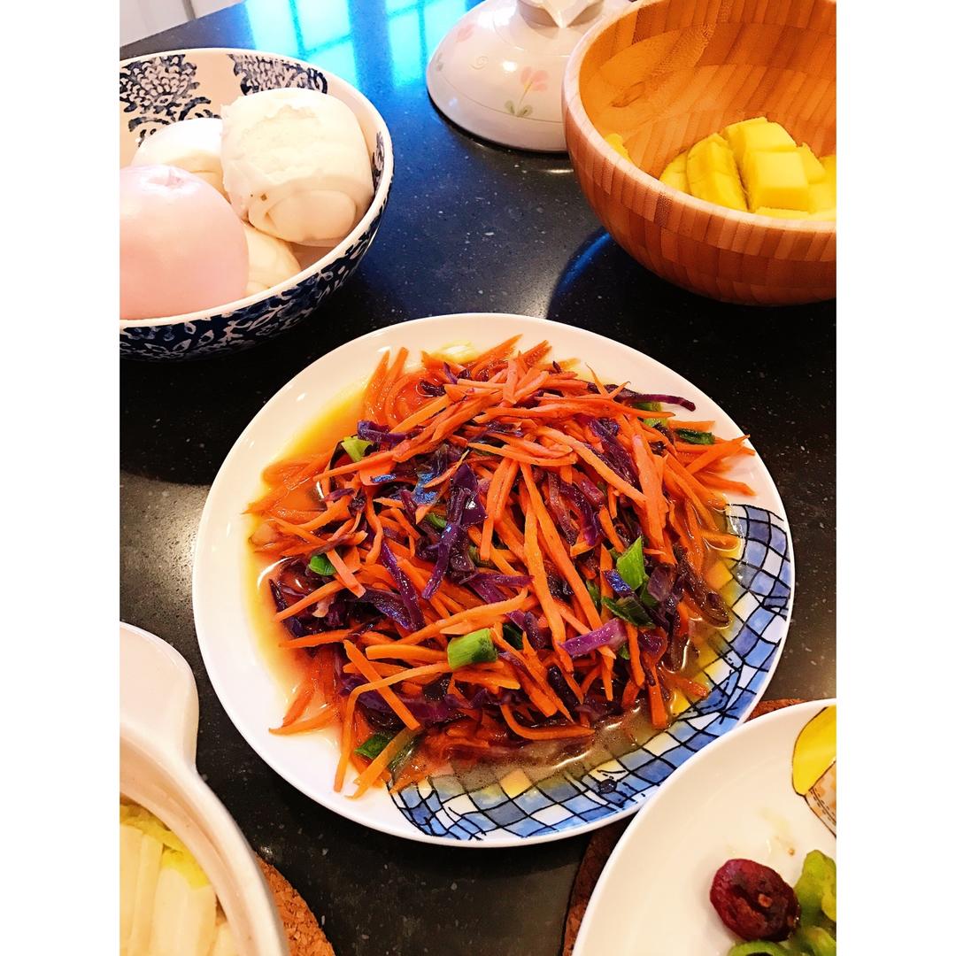 清炒胡萝卜