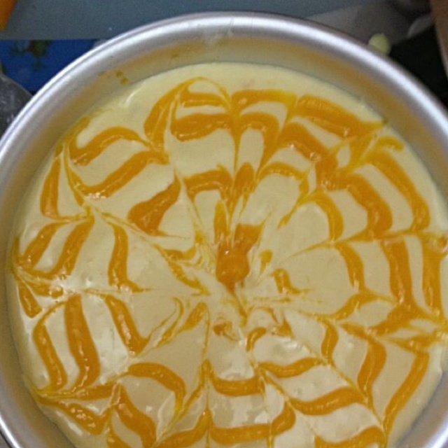 小清新芒果慕斯蛋糕