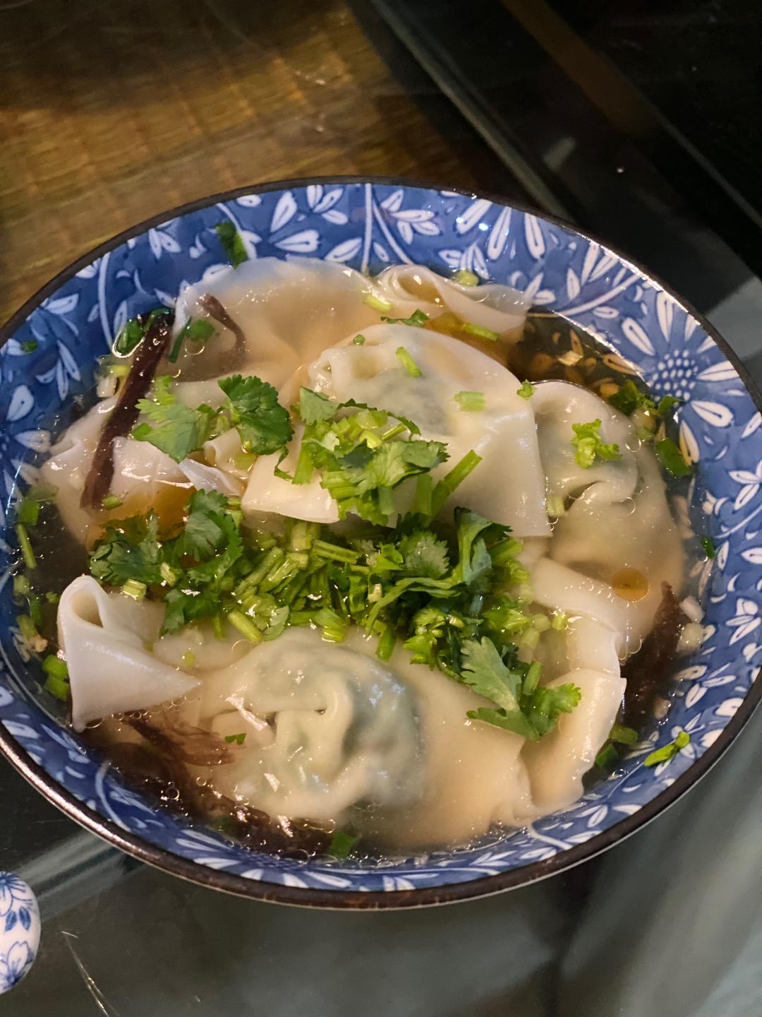 荠菜馄饨的做法
