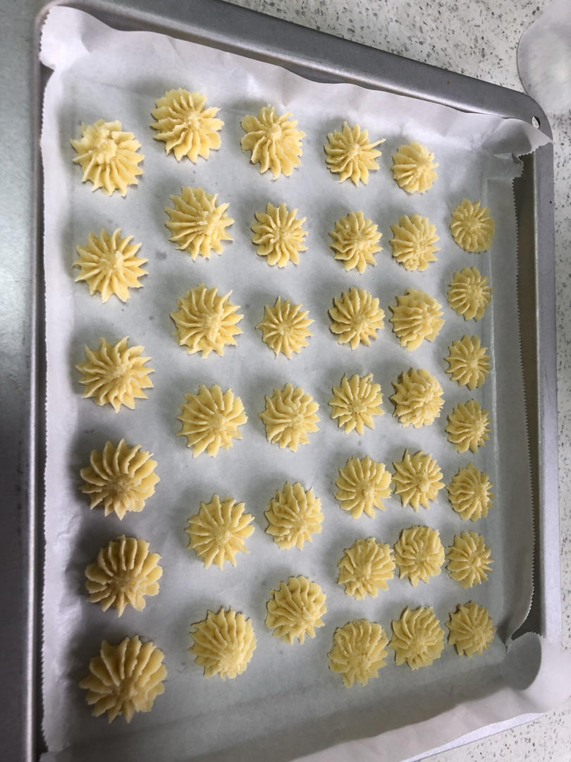 秒杀甜品店的黄油曲奇，做了你会爱上它～