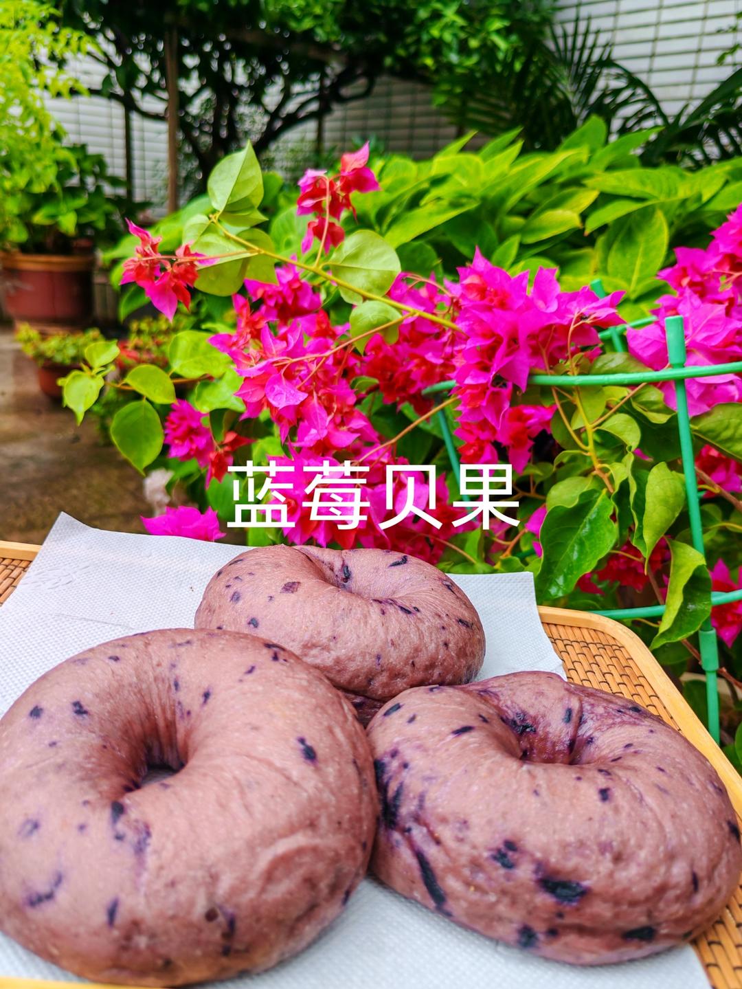 不加一滴水无糖蓝莓贝果，保姆级教程来啦！