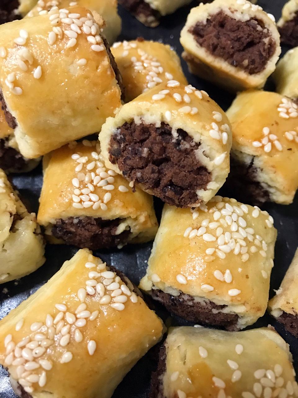 丑小鸭lin做的黄金枣泥卷