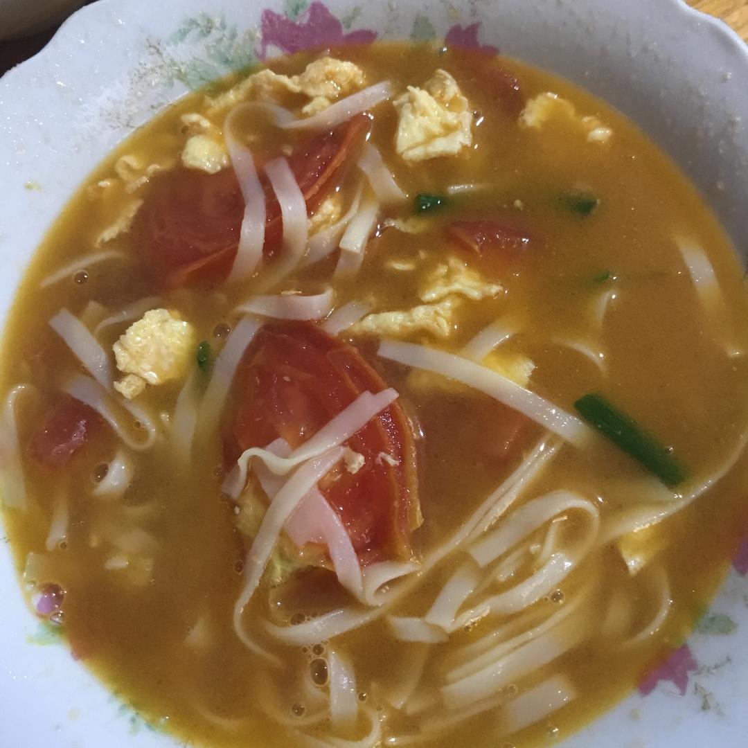 超级入味好吃的番茄鸡蛋面
