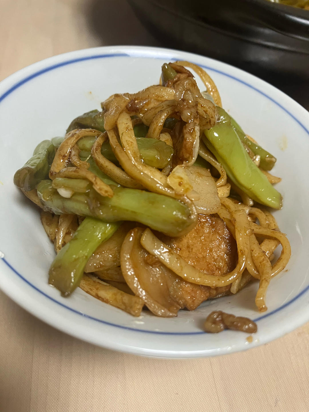 地道老北京扁豆焖面 豆角焖面 太好吃小心吃撑哦