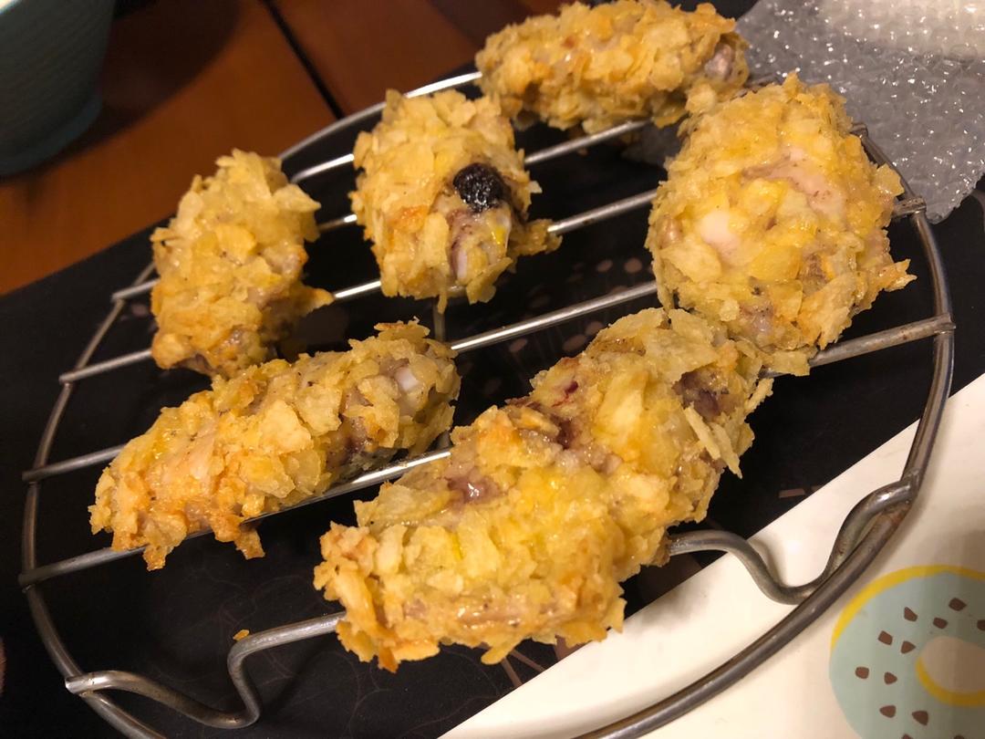 【薯片鸡翅】