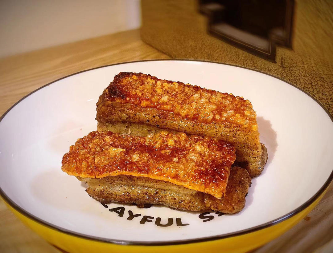 一次就成功的脆皮烧肉