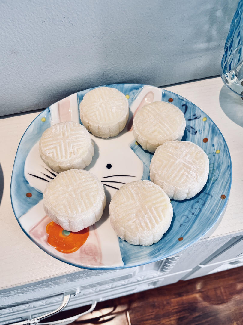 《Tinrry下午茶》冰皮月饼（奶黄馅）