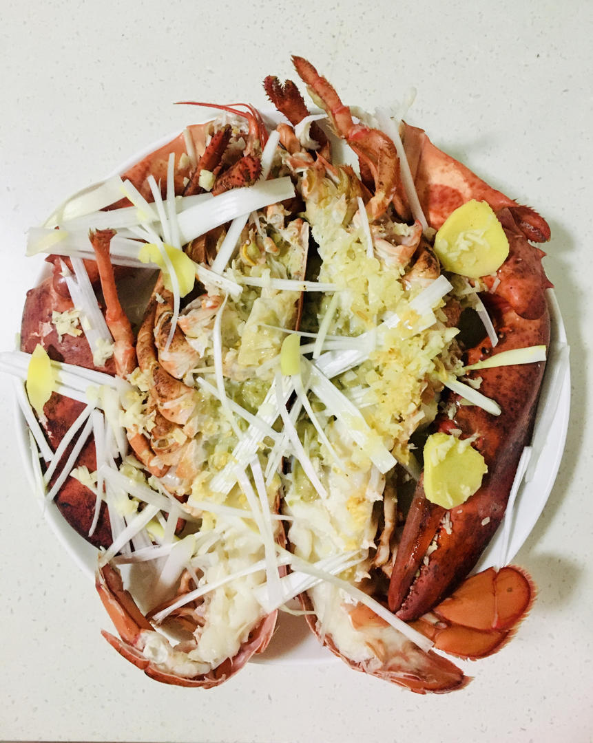 超简单清蒸波士顿龙虾