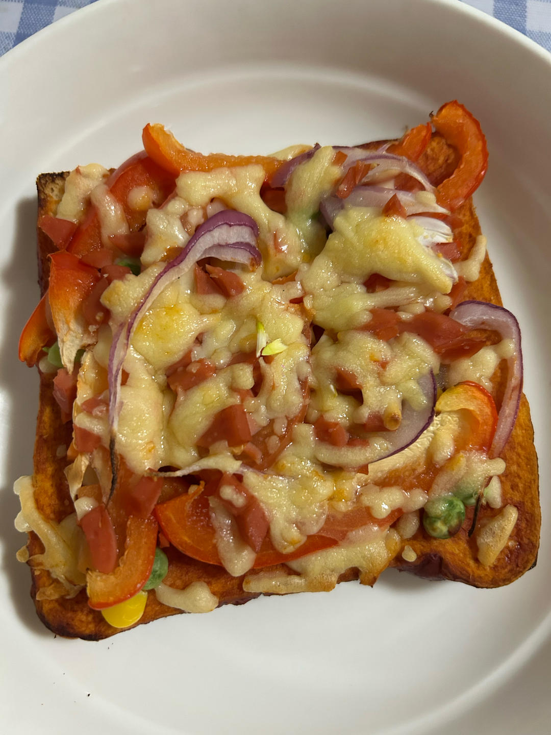 一人份吐司披萨【最好吃的披萨·快手营养早餐】