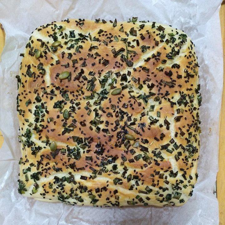 蒜香咸面包