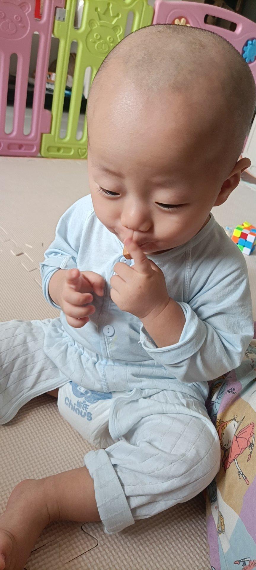 宝宝出牙期磨牙棒婴儿辅食简单无油无糖无盐香蕉饼干