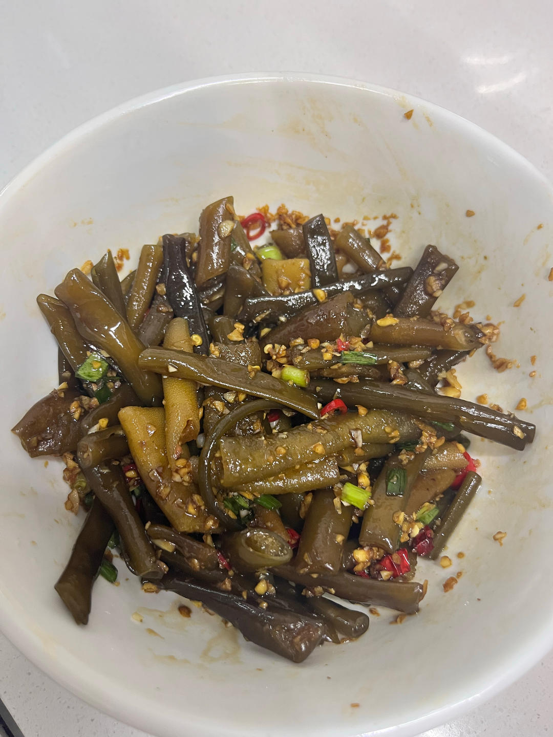 凉拌香辣海茸