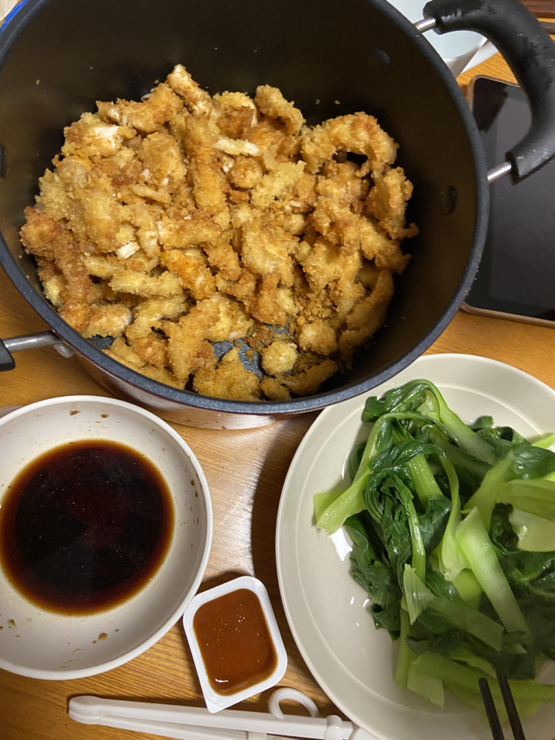 家庭自制炸鸡柳(少材料版)