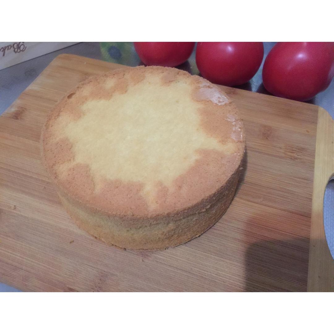 6寸戚风蛋糕（2蛋）