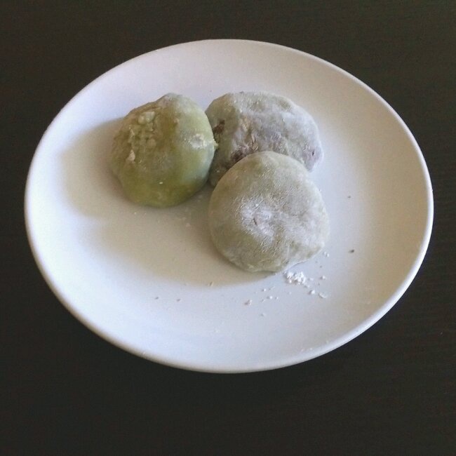 抹茶红豆大福