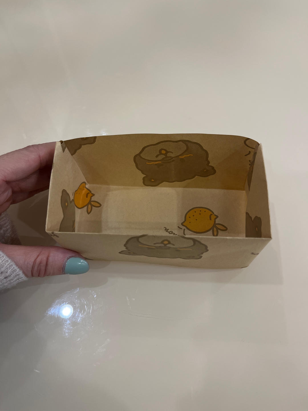 一看就会❗三明治纸盒折法教程