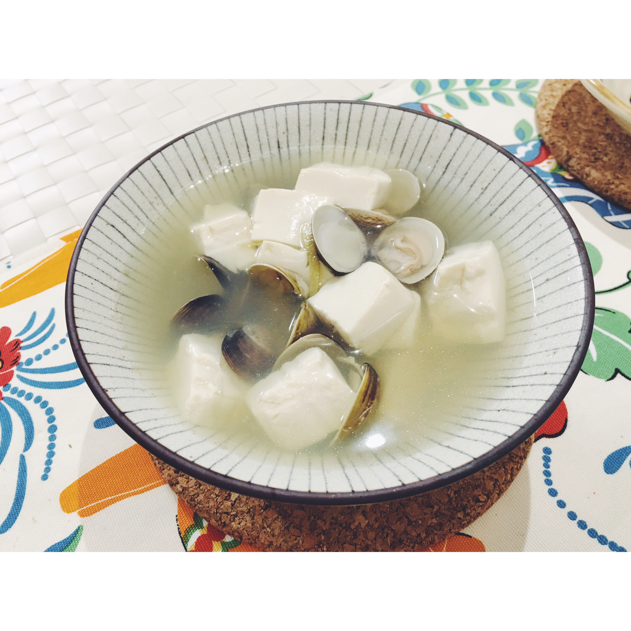 海带豆腐蛤蜊汤