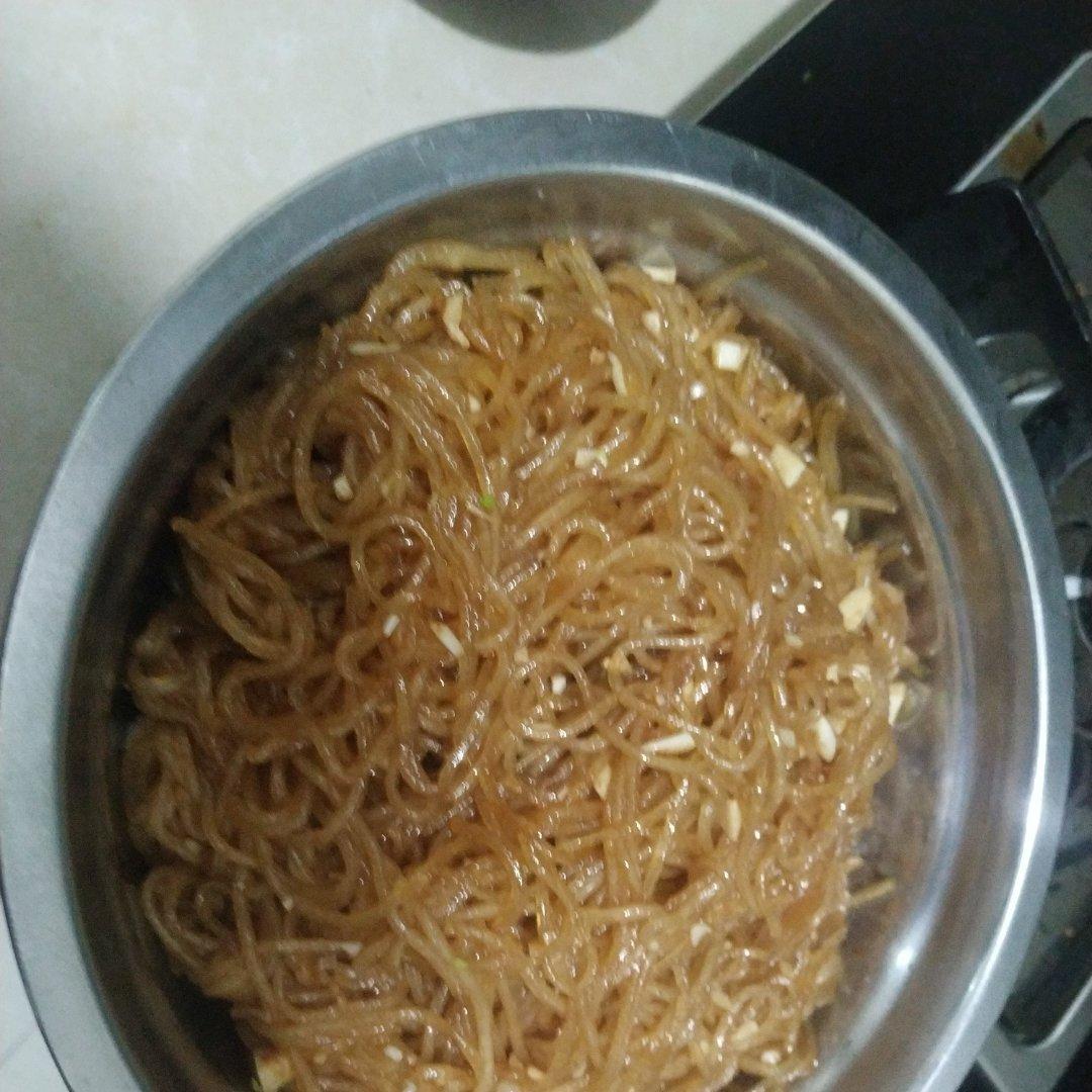 蒜香炒粉条 超简单 聚好吃