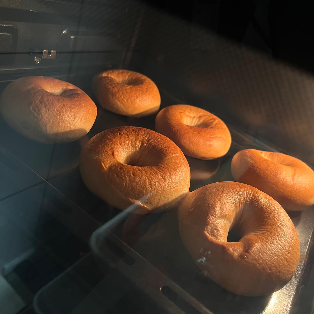 全麦贝果，低糖无油