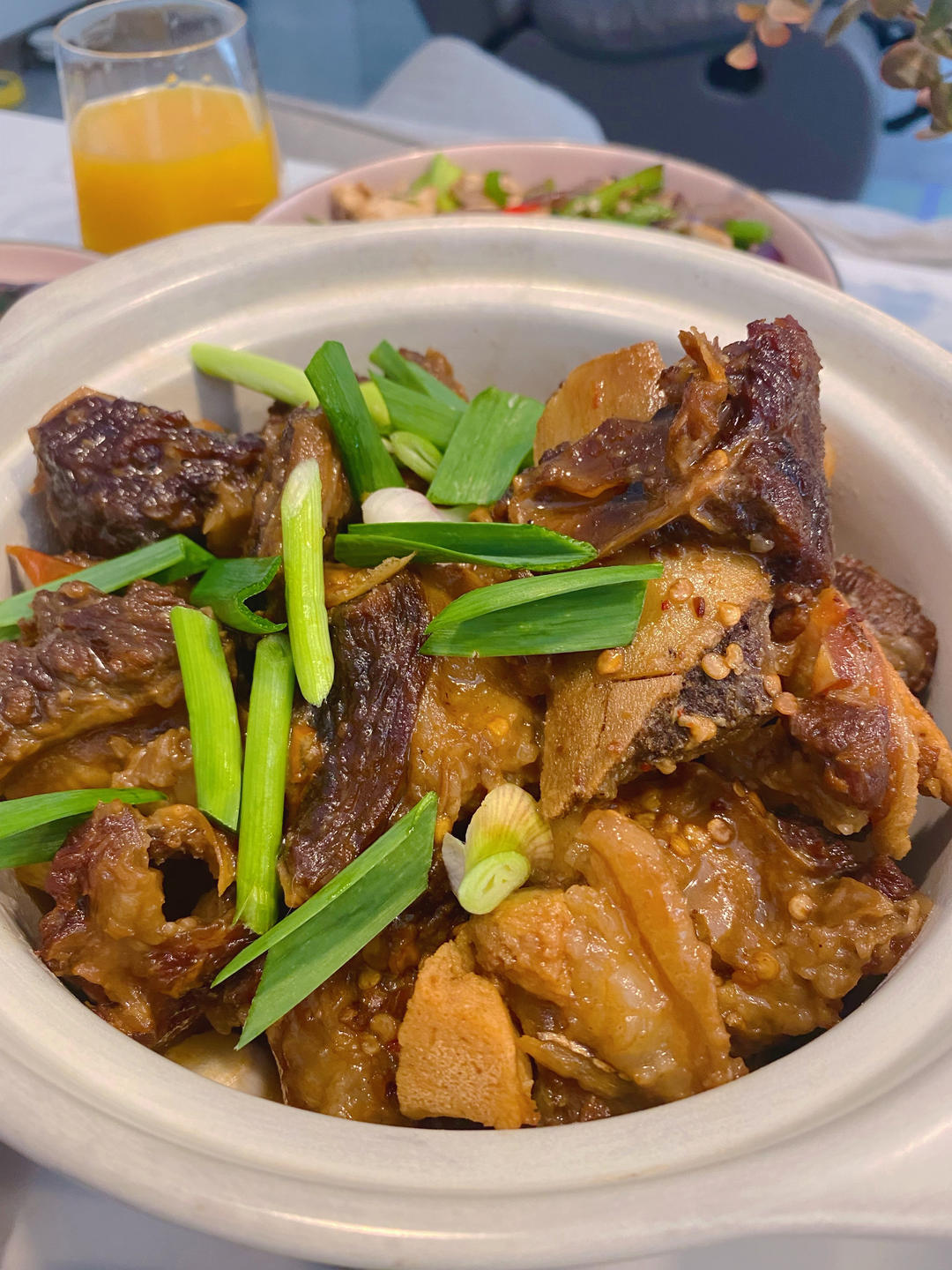 香焖牛排骨