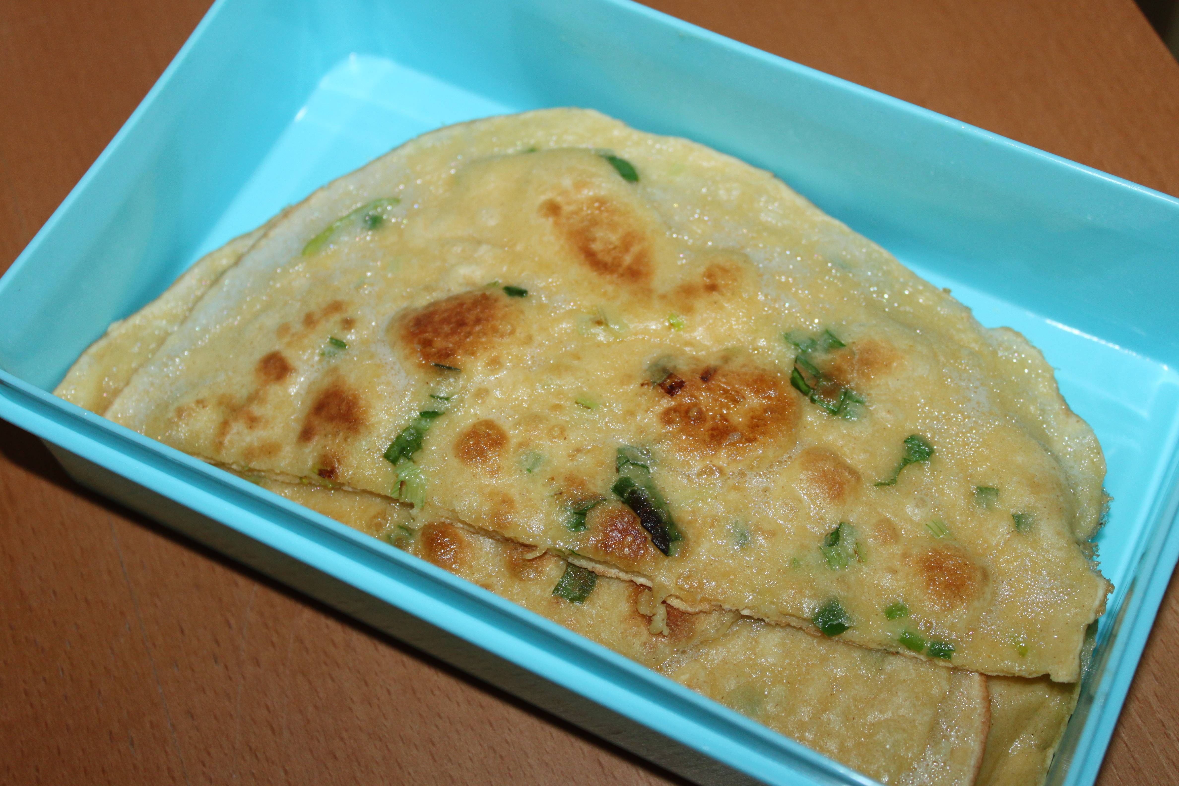 葱花鸡蛋饼