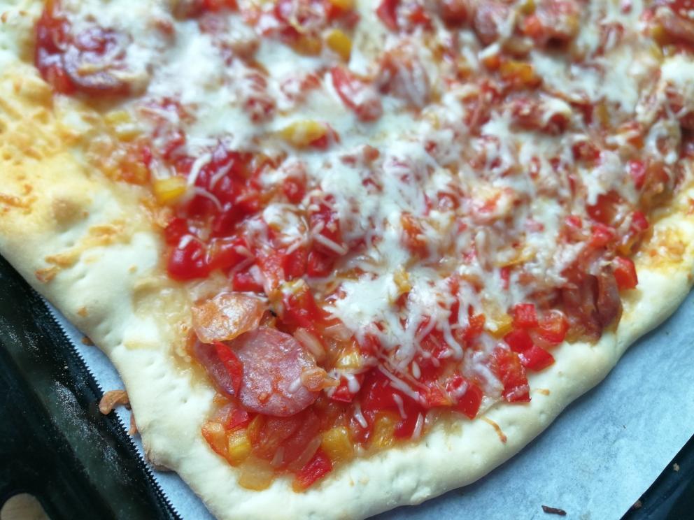 美味拉丝比萨的做法