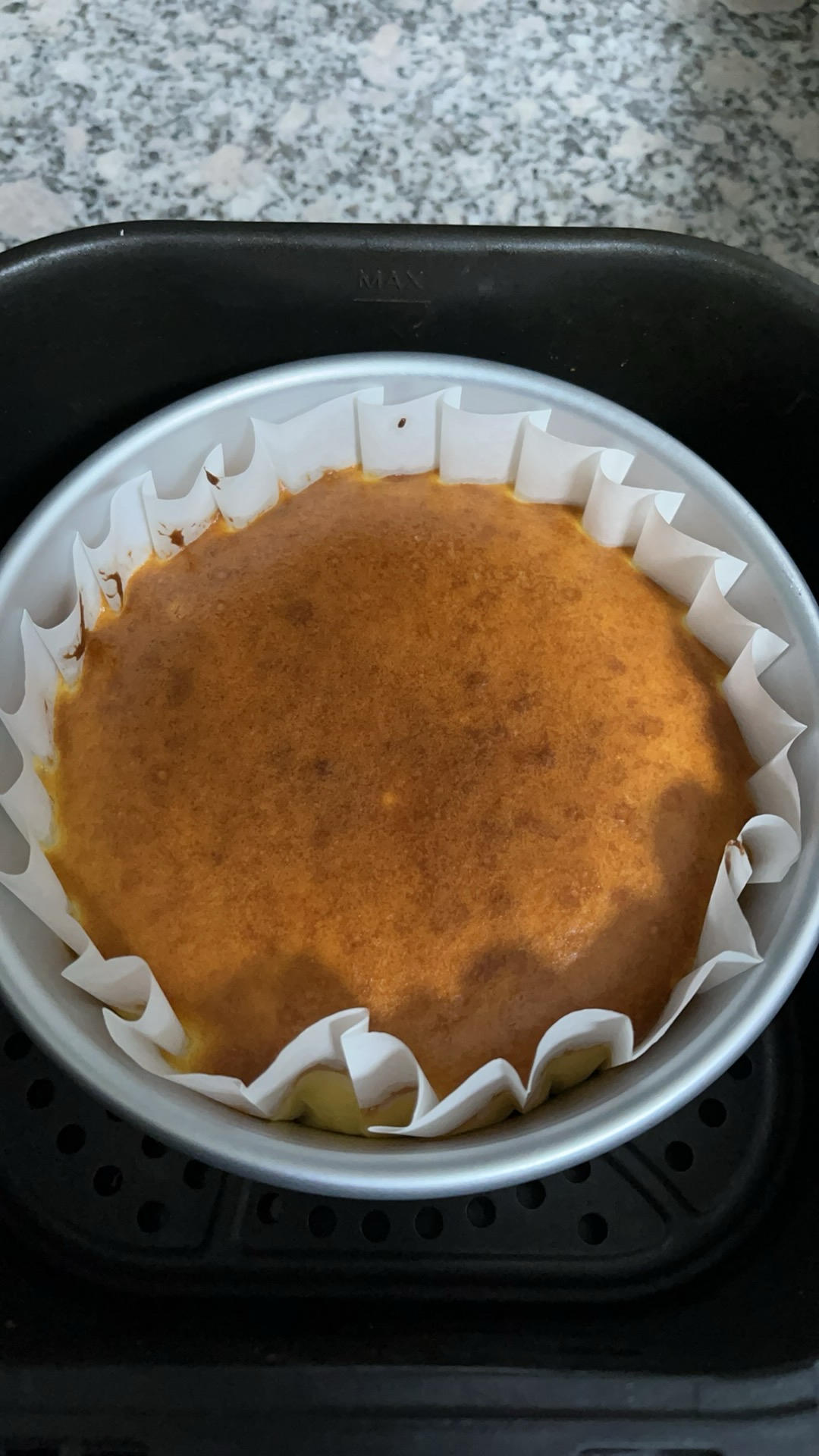 零失败的6寸巴斯克蛋糕(空气炸锅)