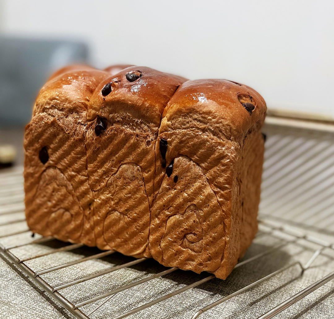 奶油巧克力吐司