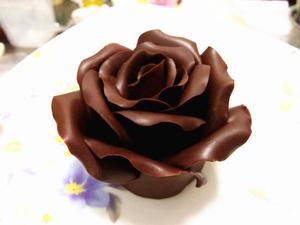 巧克力玫瑰芝士蛋糕的做法 步骤7