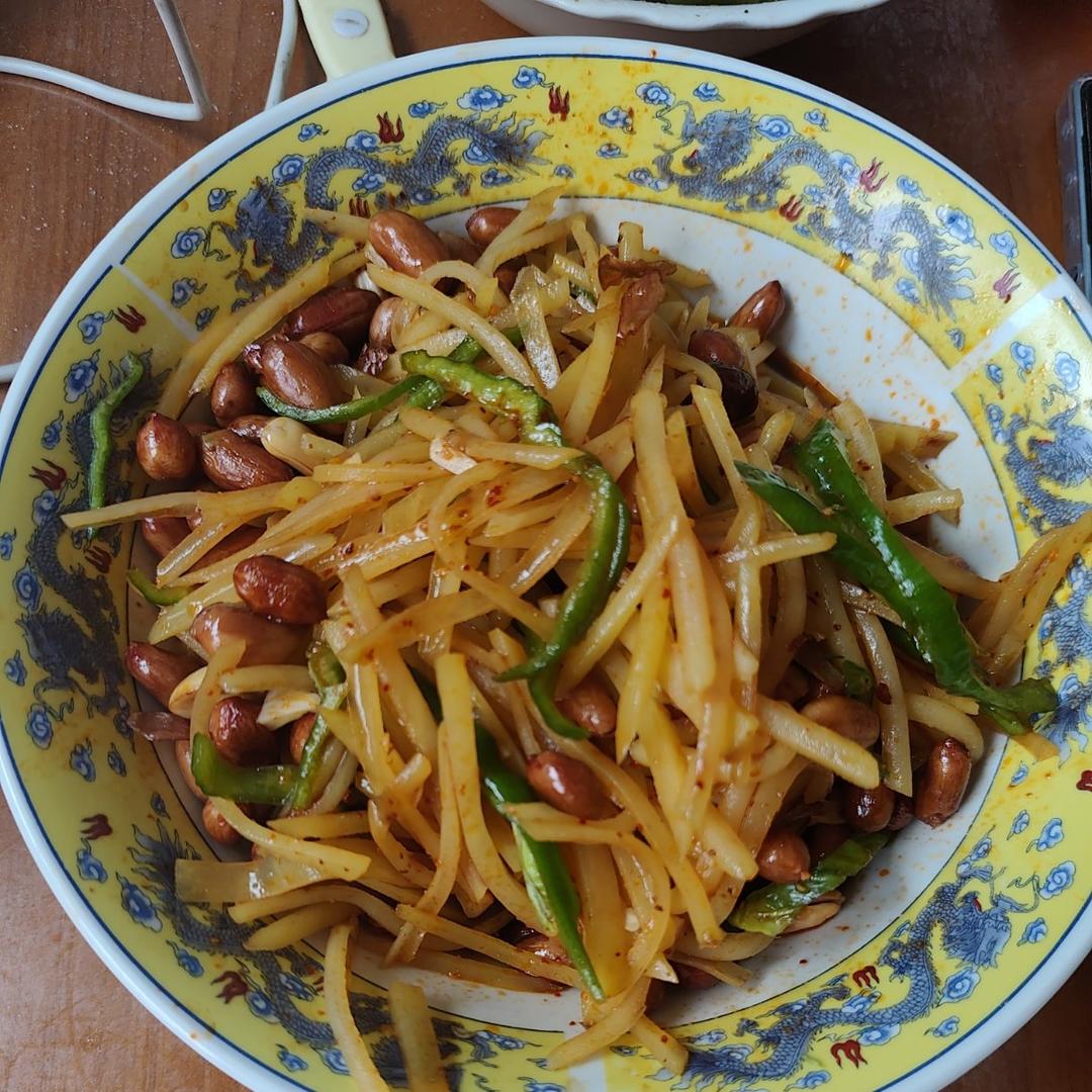 香辣开胃的凉拌土豆丝