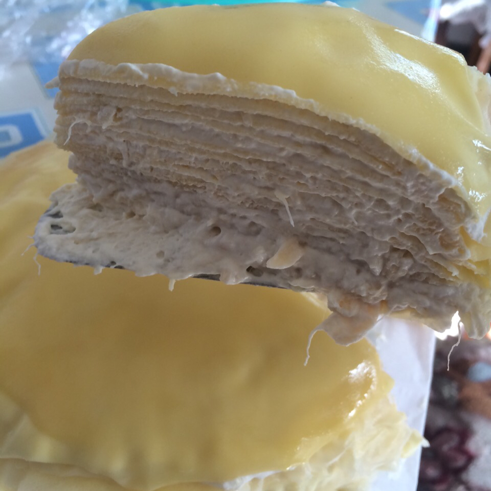 榴莲千层蛋糕