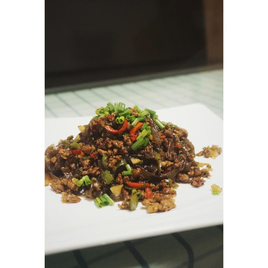 肉末粉丝煲