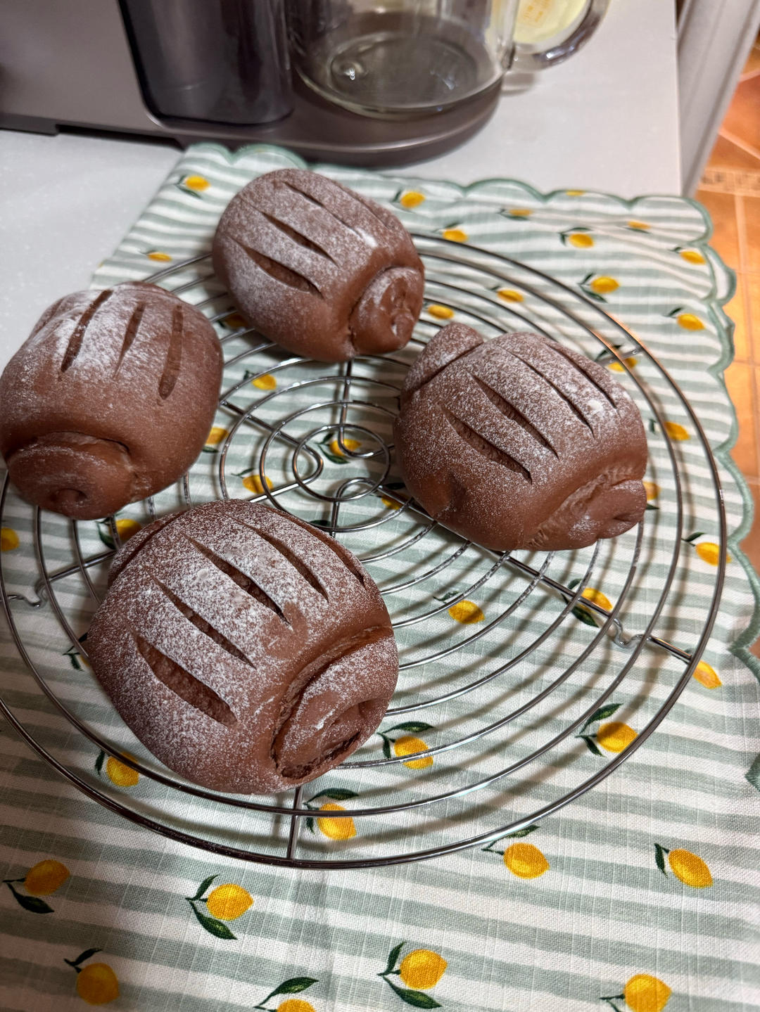 可可牛奶哈斯面包