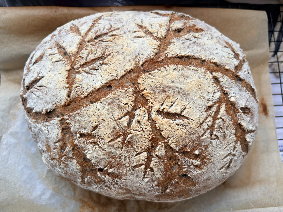 不可能减肥的欧包🥖（超简单！免揉！无油无糖）