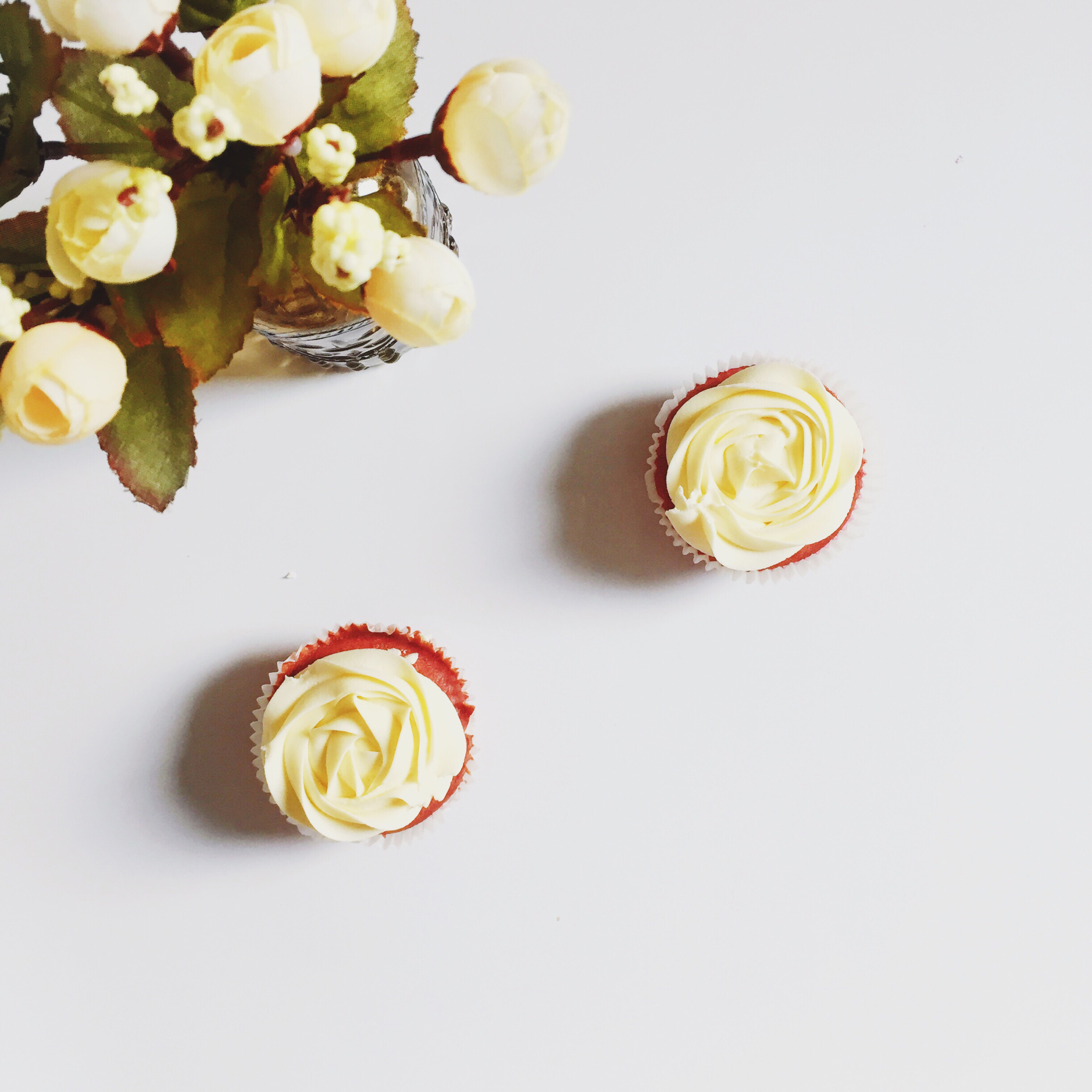 正宗红丝绒cupcake—马斯卡彭奶油霜