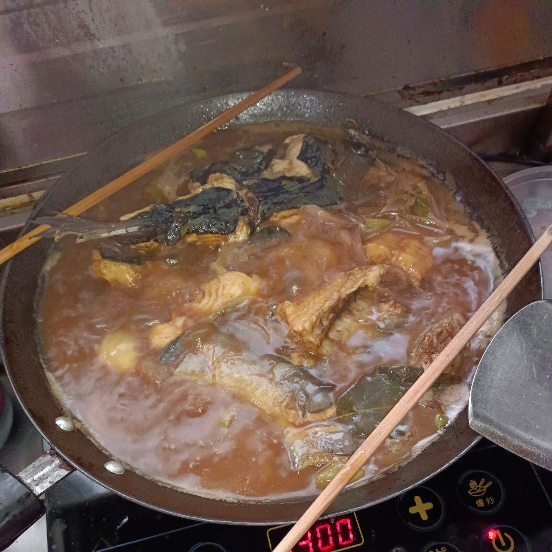 红烧鮰鱼懒人烧法（不用开油锅）味道灵的不得了