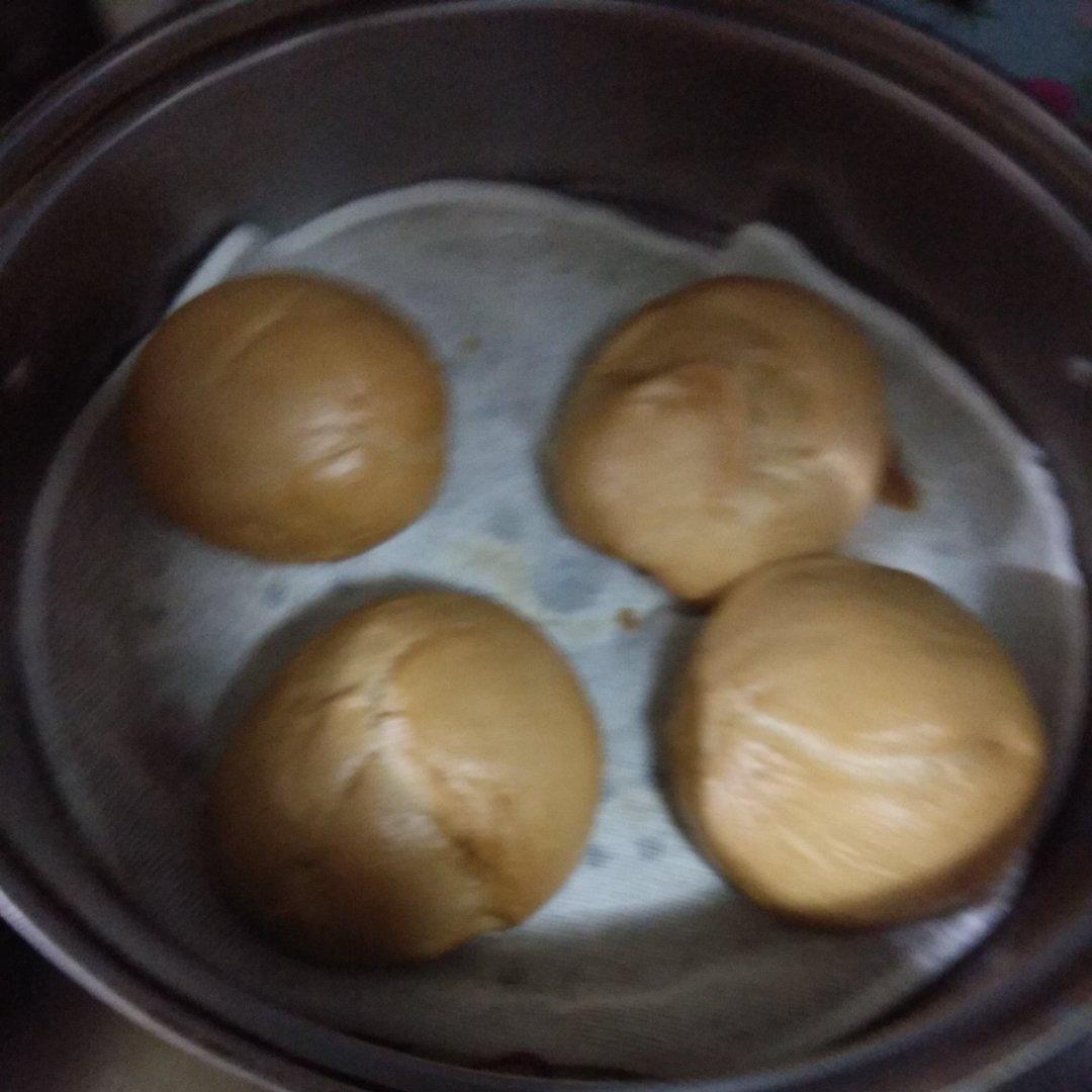 有着面包口感的红糖馒头（一次发酵）