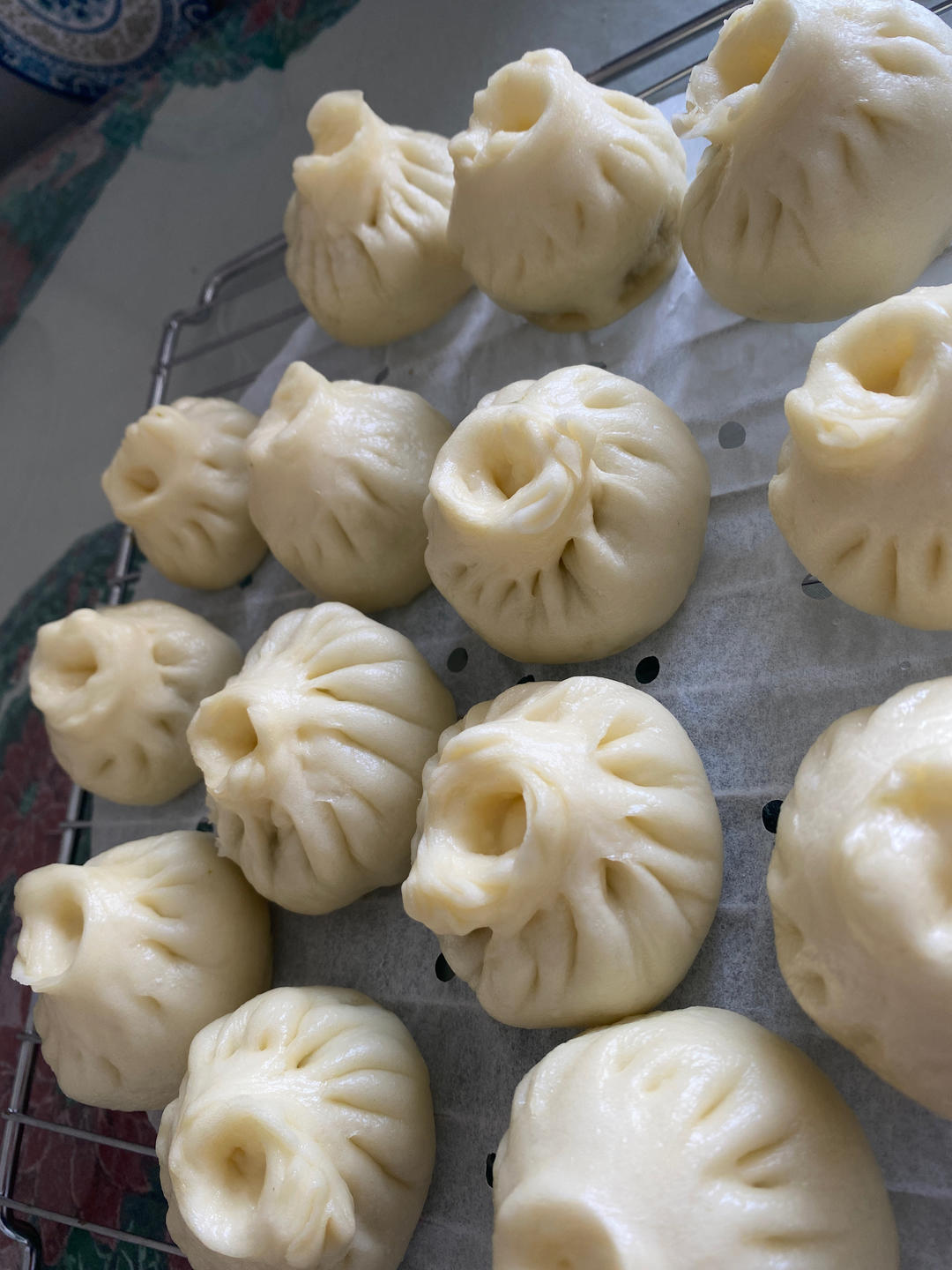 全麦面的蔬菜包