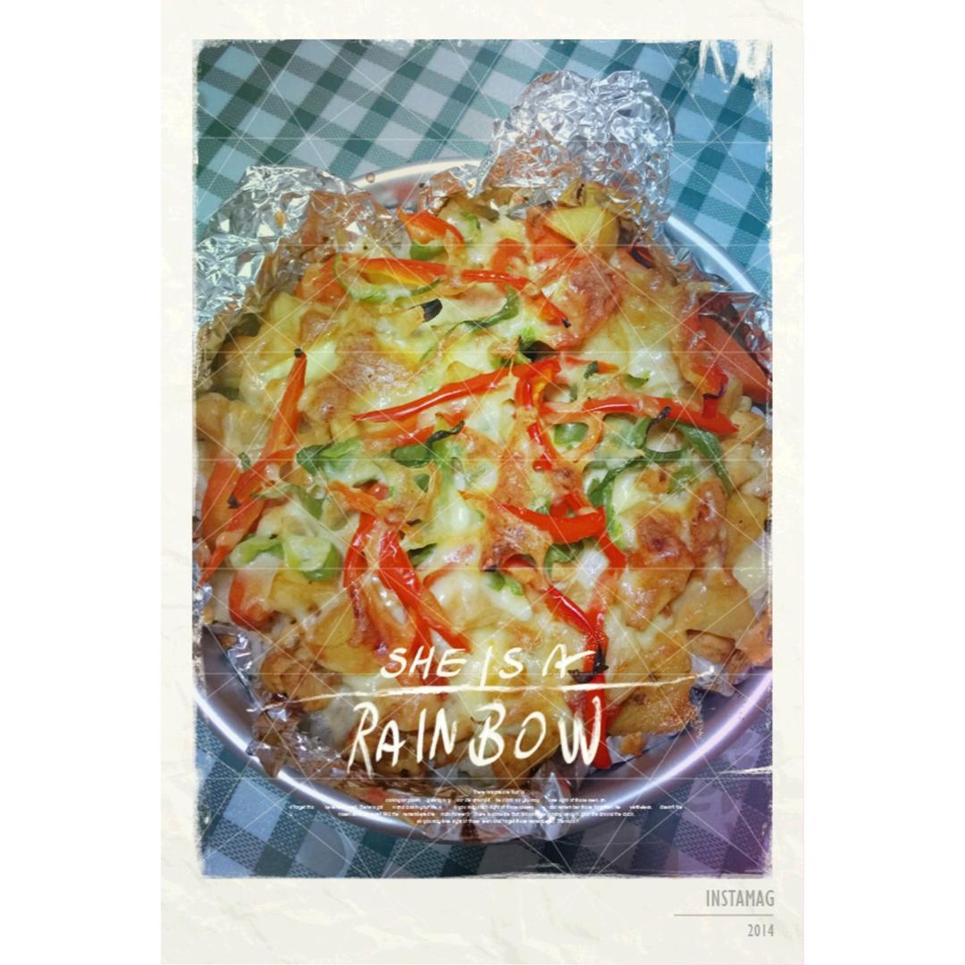 番茄鸡肉浓情焗饭【两人份】