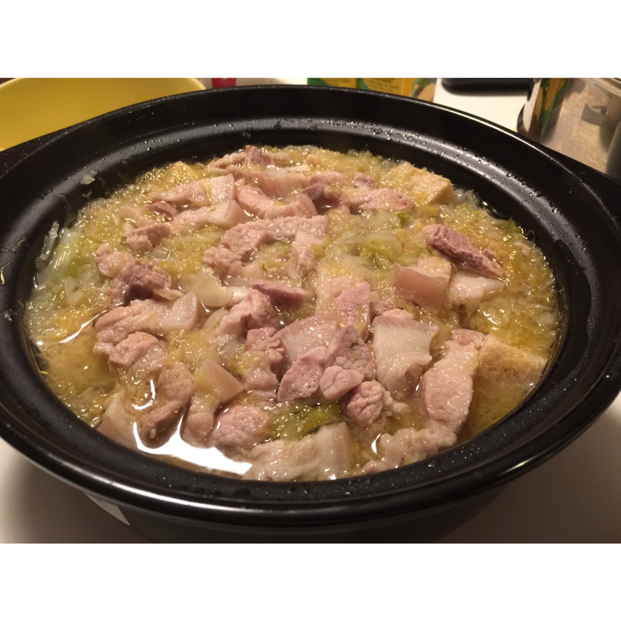 酸菜白肉