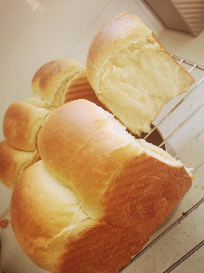 纯手工黄油手撕面包的做法