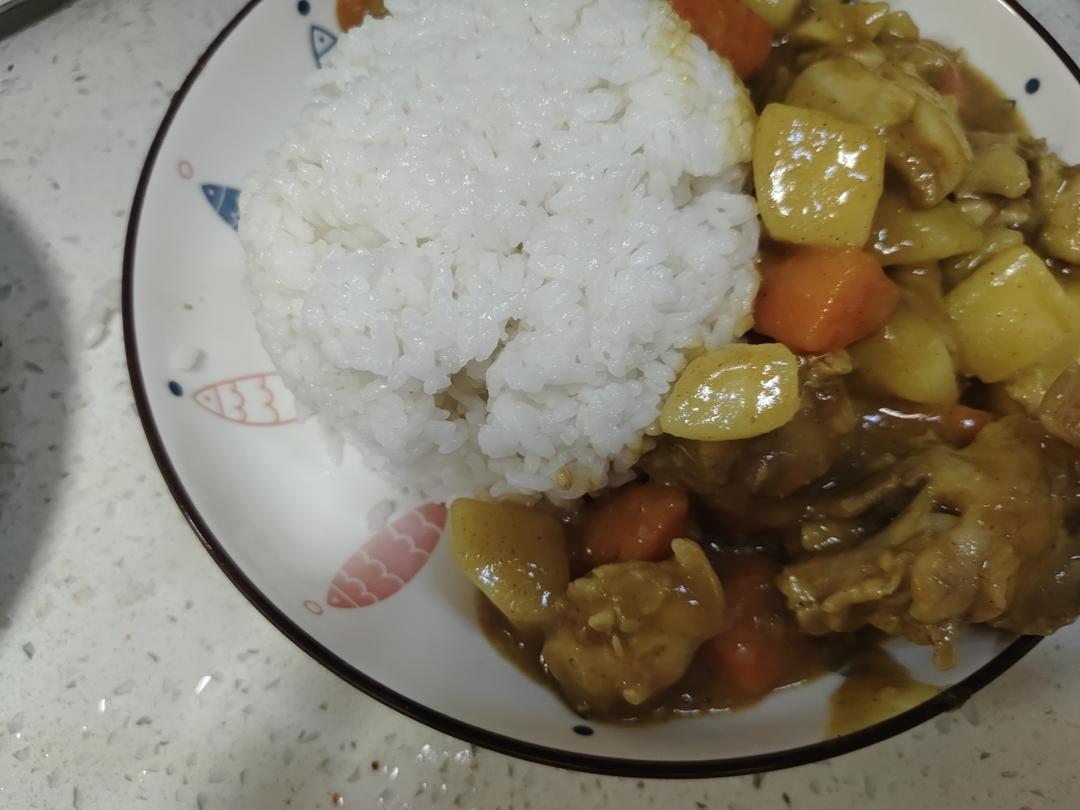 咖喱鸡肉饭