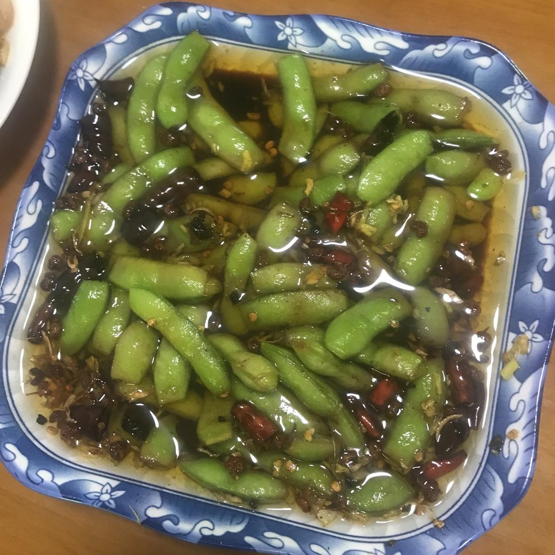 凉拌毛豆—夏日最爱😄😄