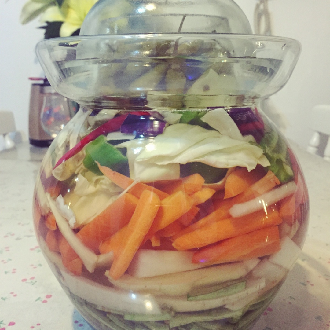 black奶粉做的四川泡菜