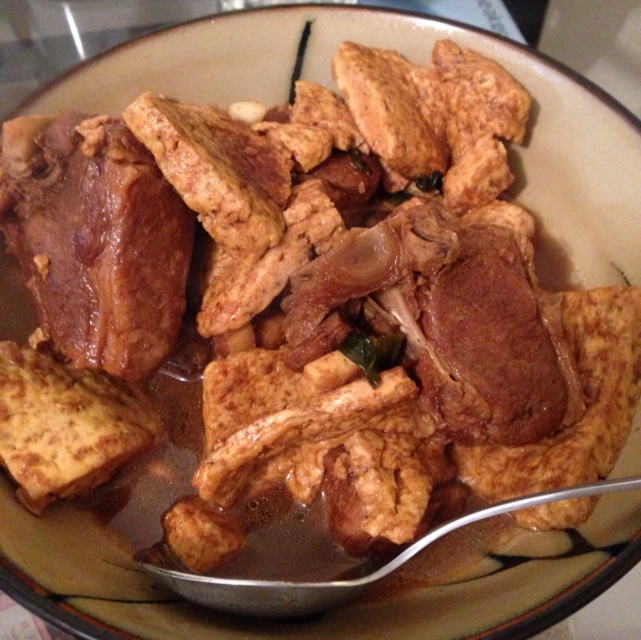 羊肉豆腐煲