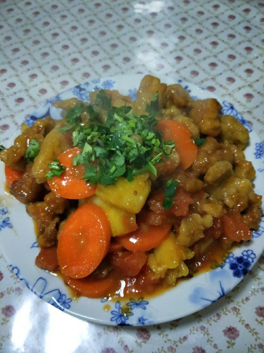 菠萝咕噜肉