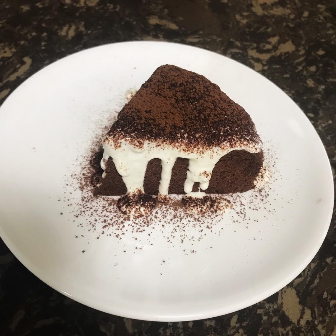 不消泡的巧克力戚风